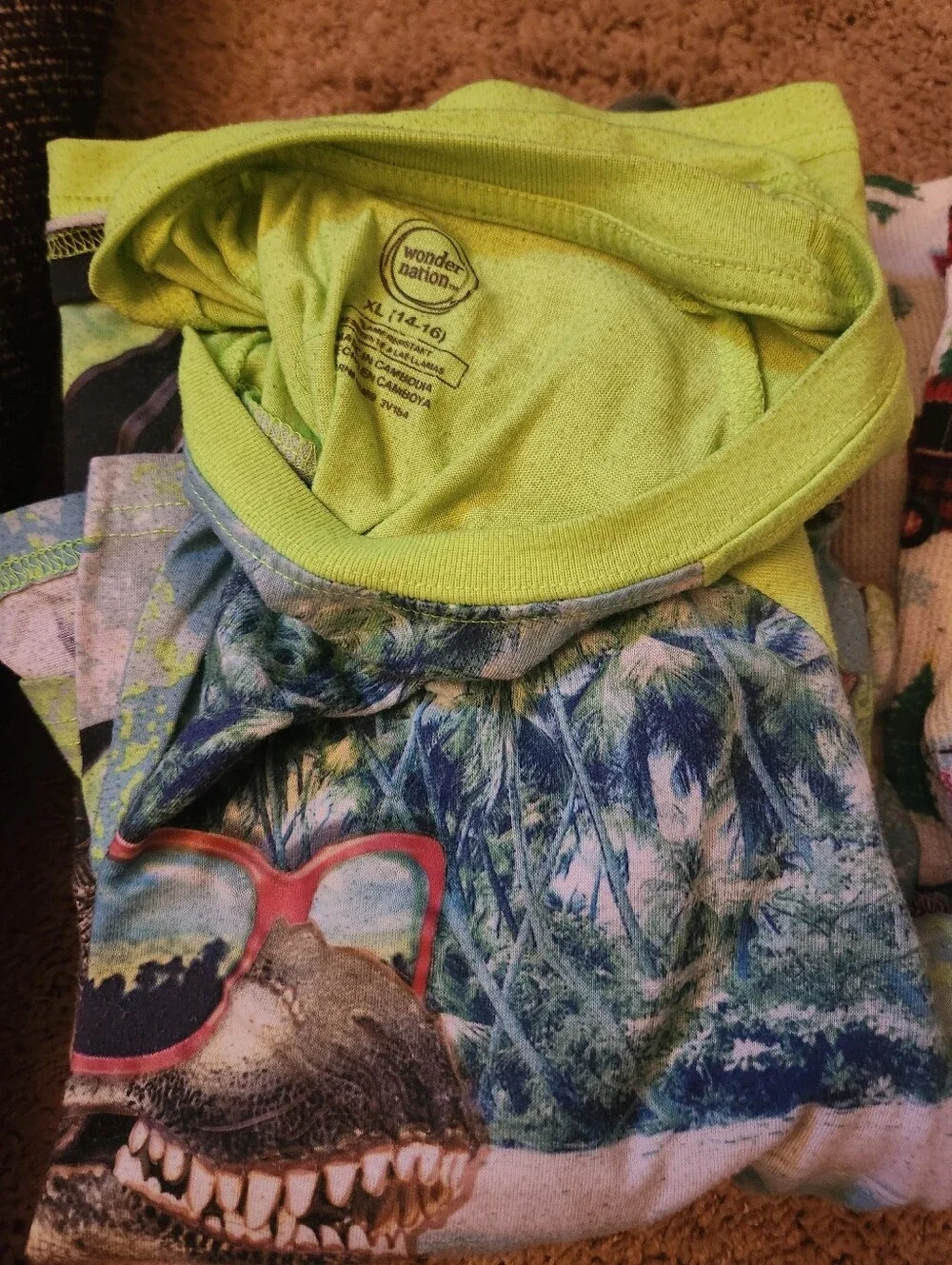 The Childrens Place 10 Sets Boys PJs XL XXL 14 16
